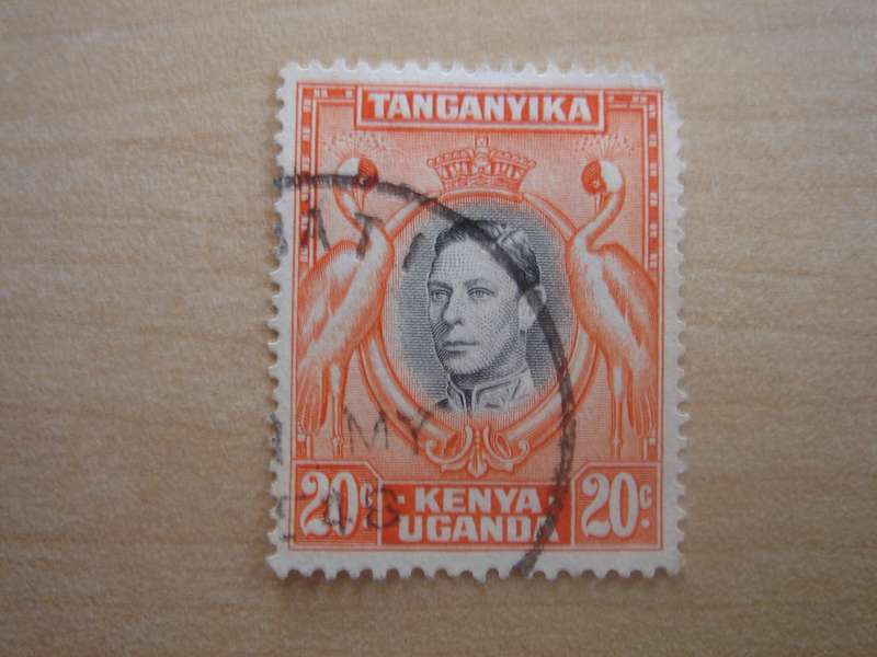 1938 Kenya, Uganda, Tanganyika SG139b used, stamped