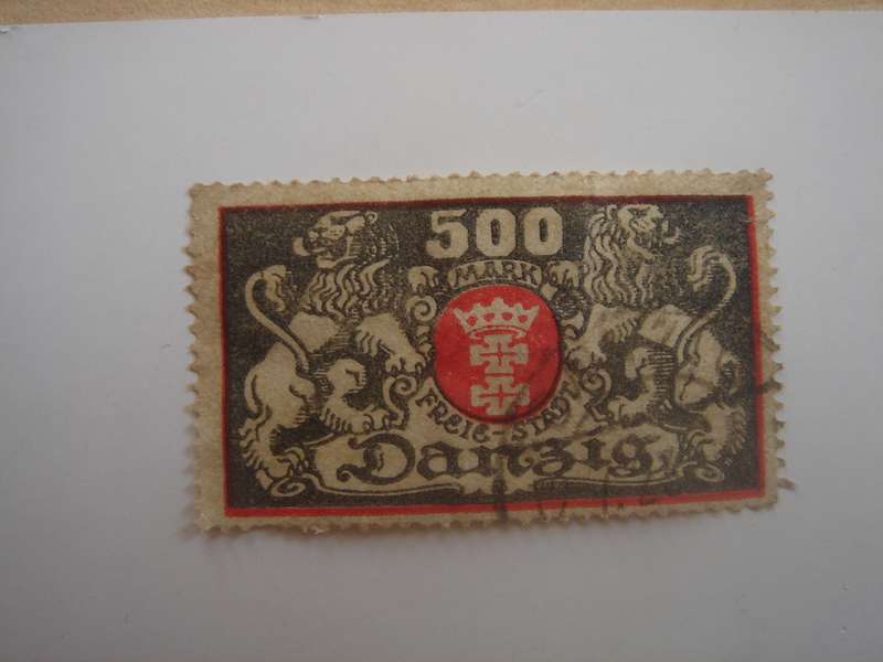 1923 Danzig - MiNr 120 used, stamped