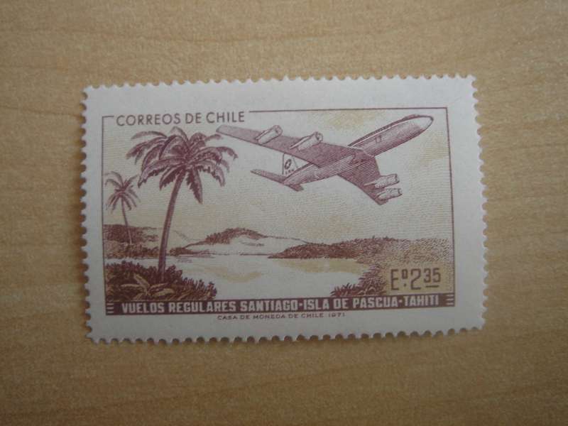 1972 Chile - Air SG684 - 2.35 E mint, hinged