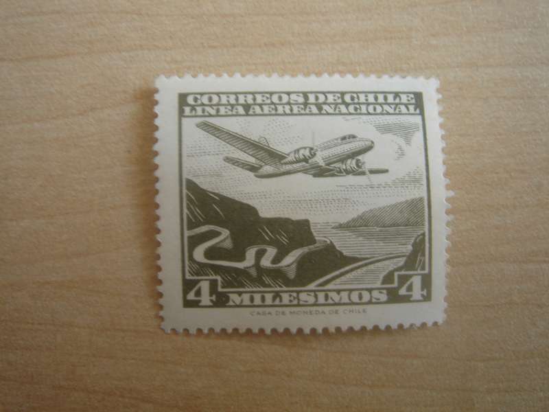 1960 Chile - Air SG500 - 4 M mint, hinged