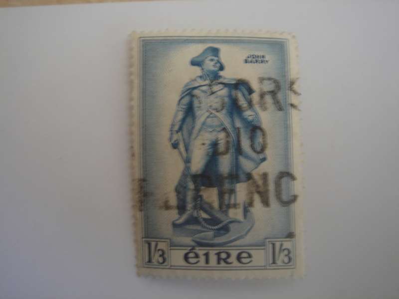 1956 Ireland - Commodore Barry SG163 - used, stamped