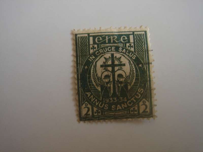 1933 Ireland - Adoration of the Cross SG96 - used, stamped