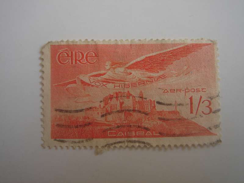 1948 Ireland - Angel Victor SG143a - used, stamped