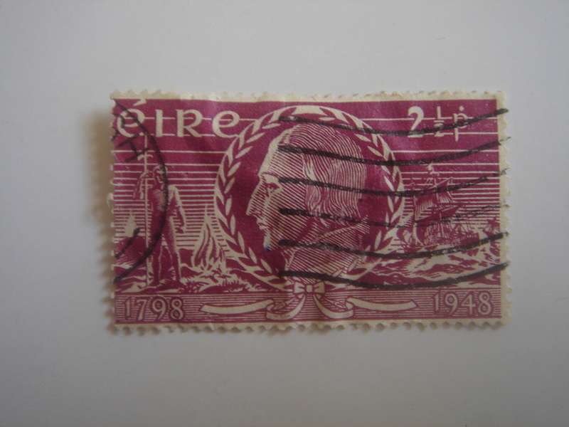 1948 Ireland - TW Tone SG144 - used, stamped