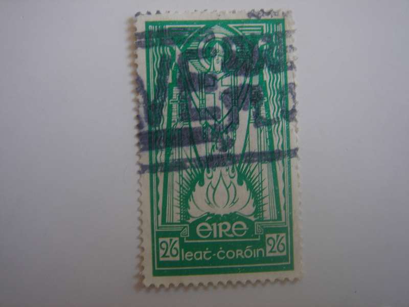 1937 Ireland - St. Patrick SG123a - used, stamped