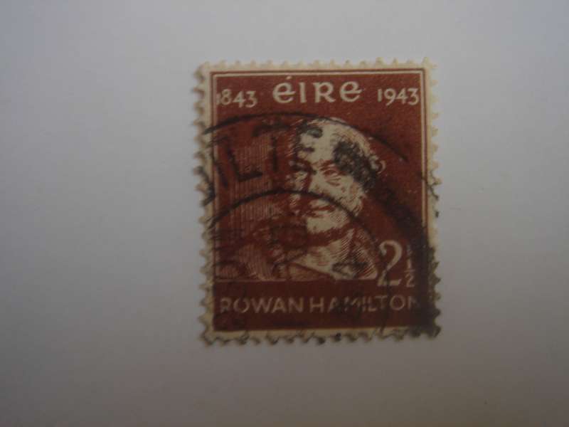 1943 Ireland - Sir WR Hamilton SG132 - used, stamped