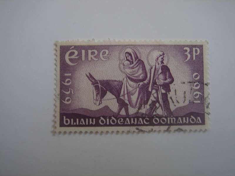 1960 Ireland - World Refugee Year SG180 - used, stamped