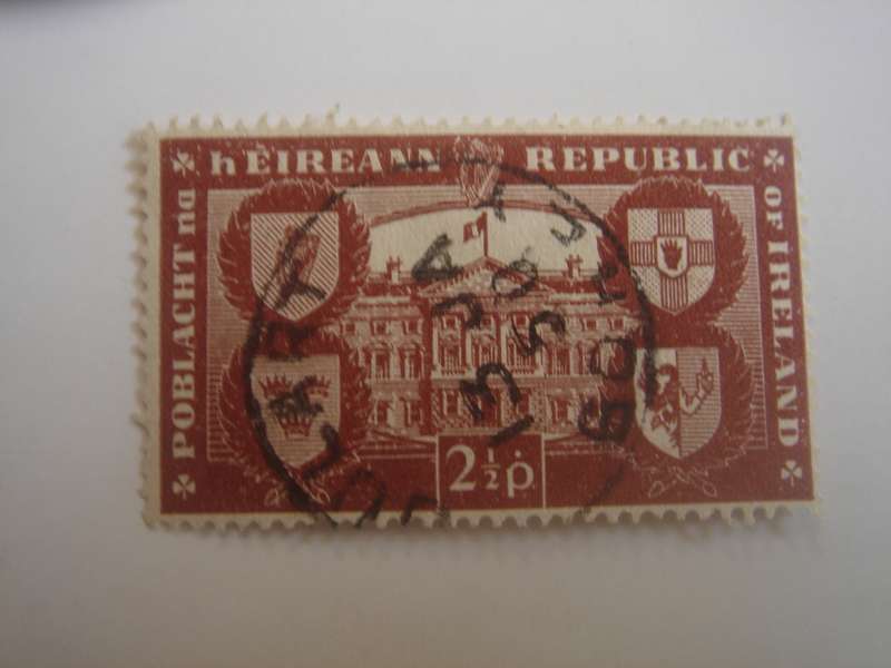 1949 Ireland - Leinster House SG146 - used, stamped
