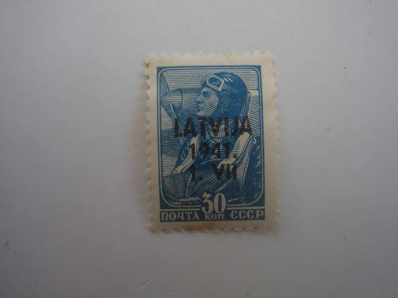 1941 Deutsches Reich Lettland (Latvija) MiNr 5 mint, hinged