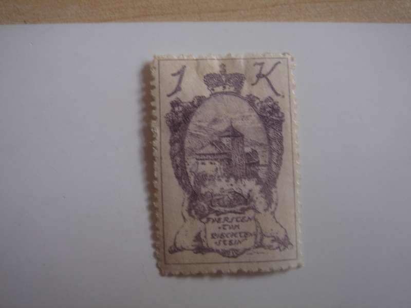 1920 Liechtenstein - Coat of Arms perf. SG38 mint, hinged