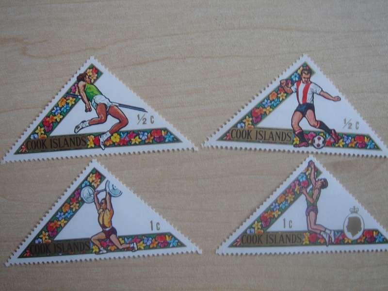 1969 Cook Islands (NZ) - South Pacific Games SG95-98 used, stamped