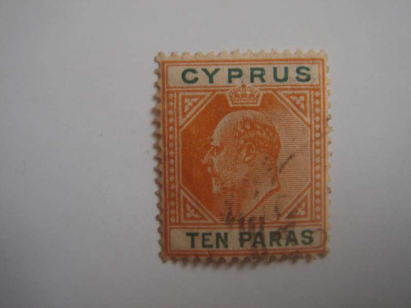 1912 Cyprus - King George V SG84 used, stamped