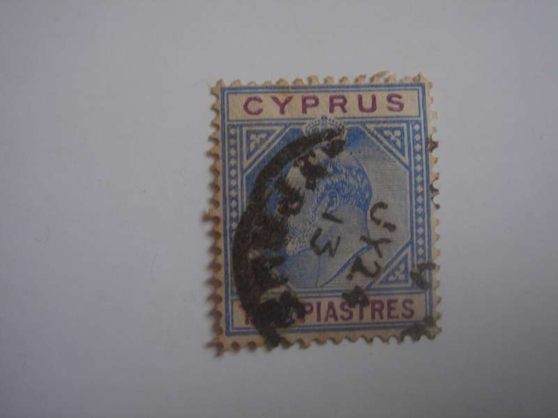 1912 Cyprus - King George V SG78 used, stamped