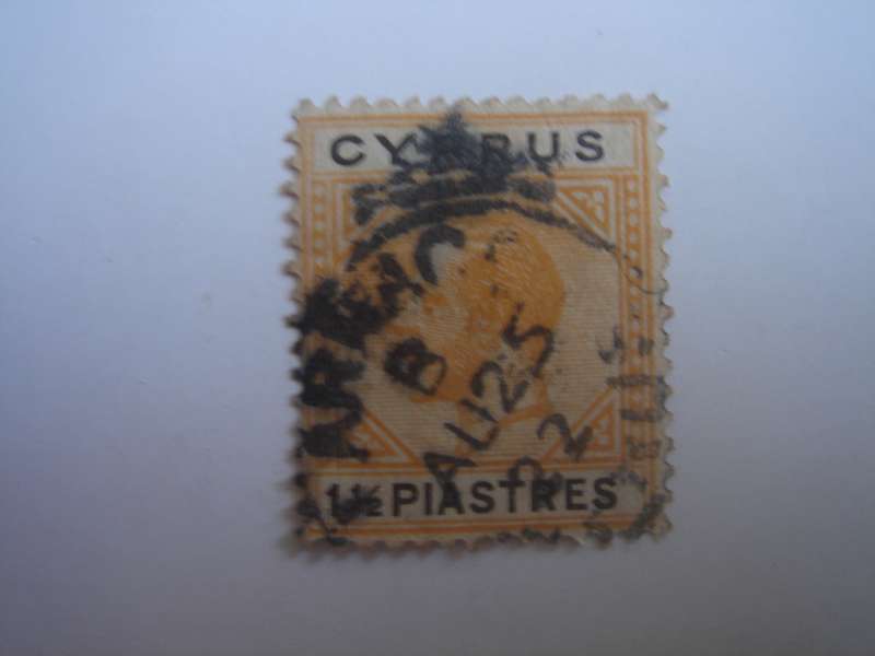 1912 Cyprus - King George V SG91 used, stamped