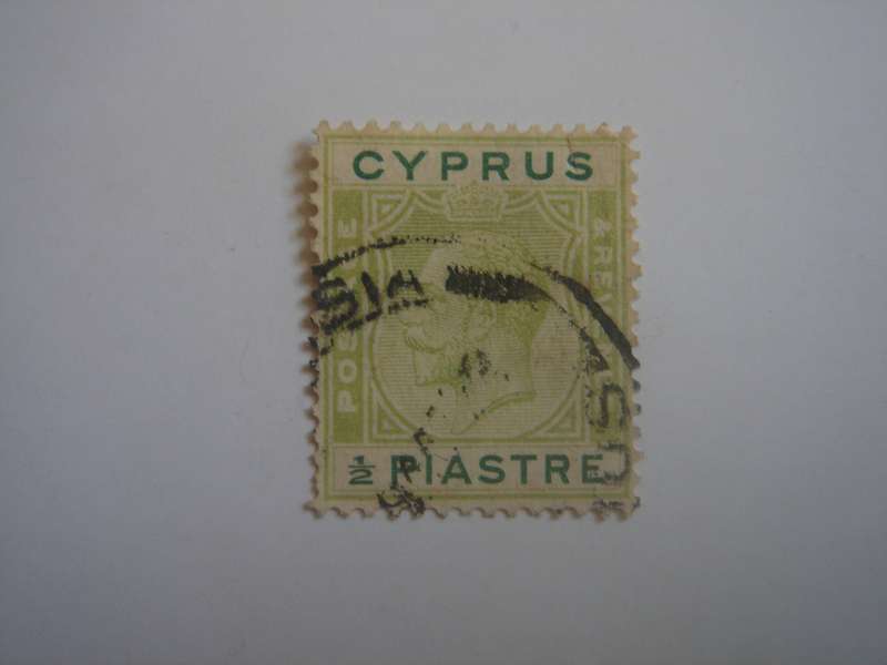 1924 Cyprus - King Edward VII SG118 used, stamped