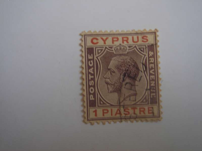 1912 Cyprus - King Edward VII SG90 used, stamped