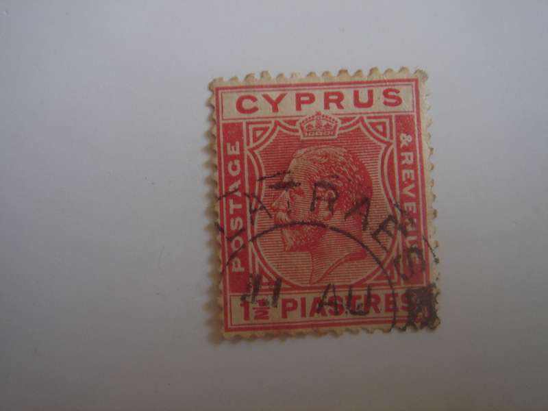 1924 Cyprus - King Edward VII SG120 used, stamped