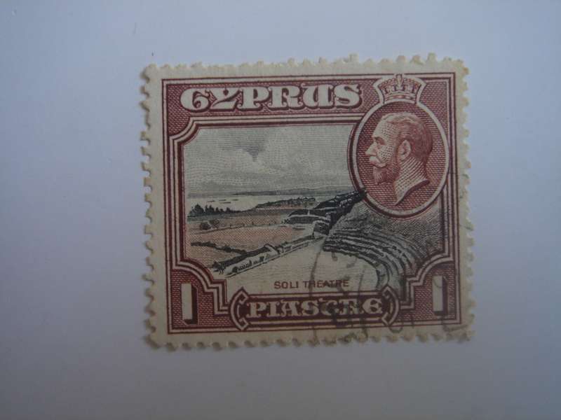 1934 Cyprus - Soli Theatre SG136 used, stamped