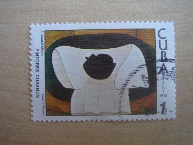 1978 Cuba - Painting SG2494 used, stamped