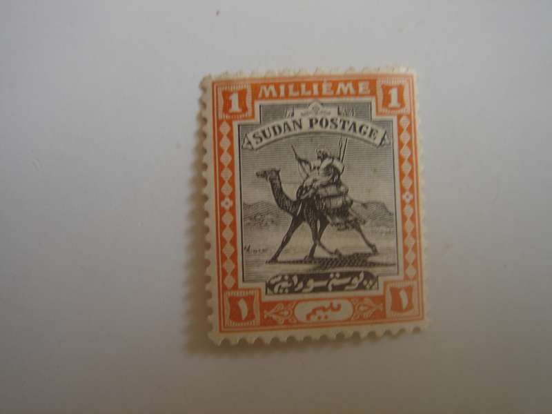 1921 Sudan - Arab Postman (small) SG37 mint, hinged
