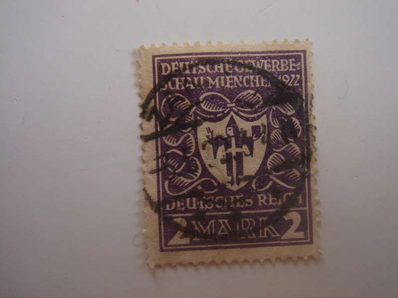 1922 Deutsches Reich MiNr 200 b used, stamped