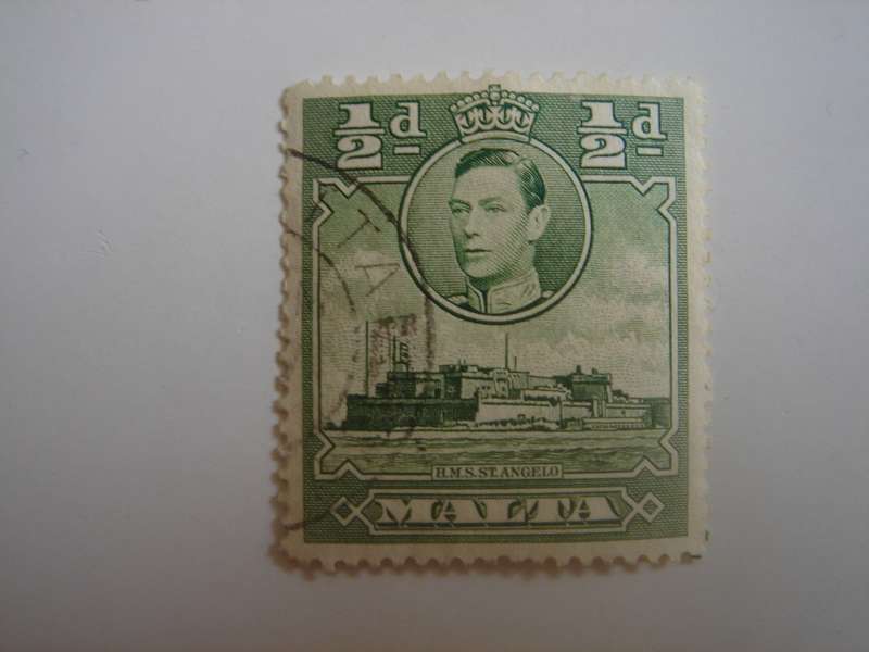 1938 Malta - King George VI - SG218 used, stamped