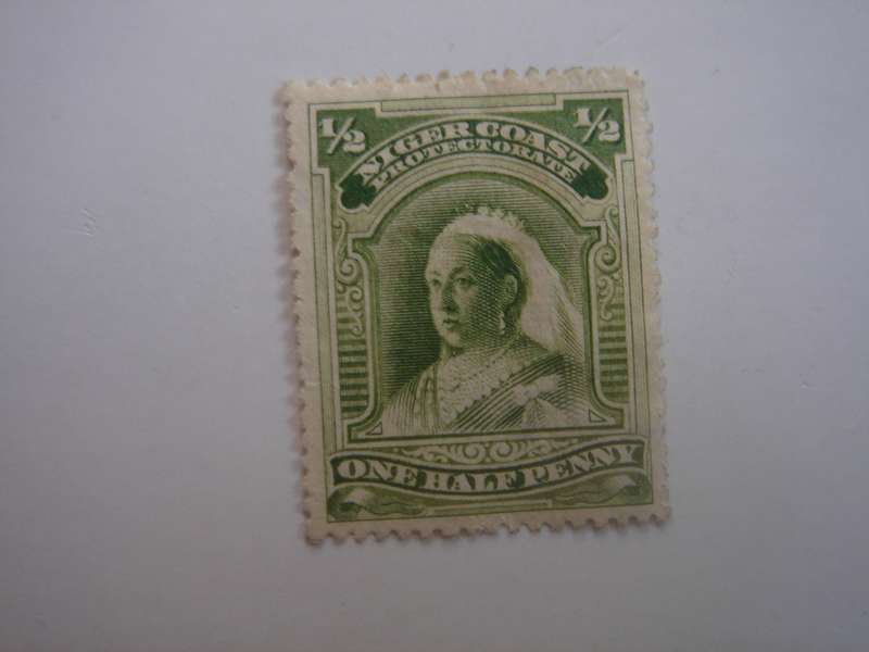 1894 Niger Coast Protectorate 1/2 d - SG66 used, not stamped