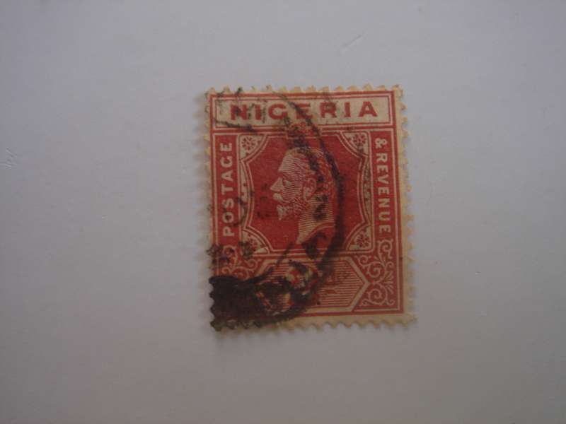 1914 Nigeria -King George V - SG28 used, stamped