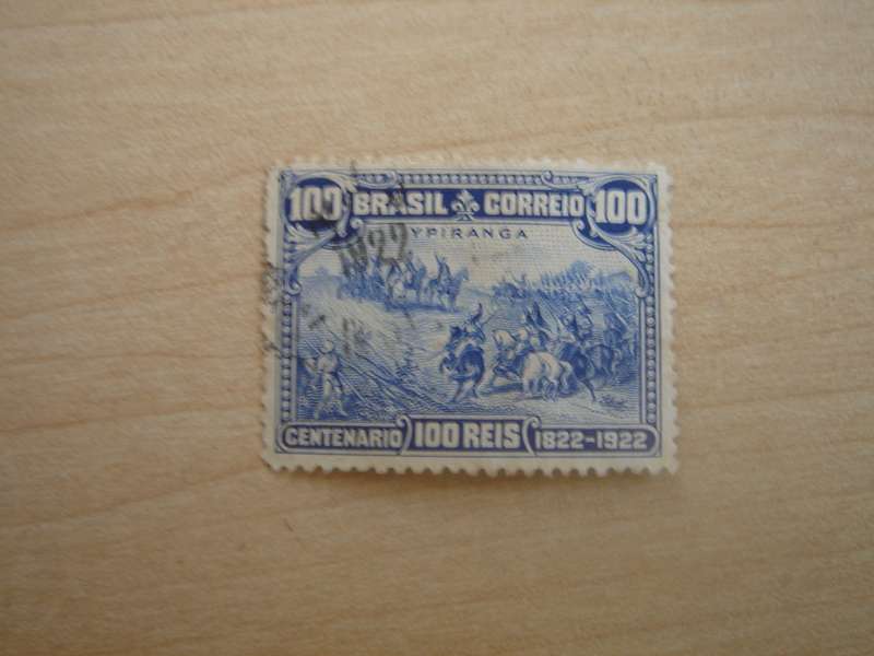 1922 Brazil - Declaration of Ypiranga SG432 used, stamped