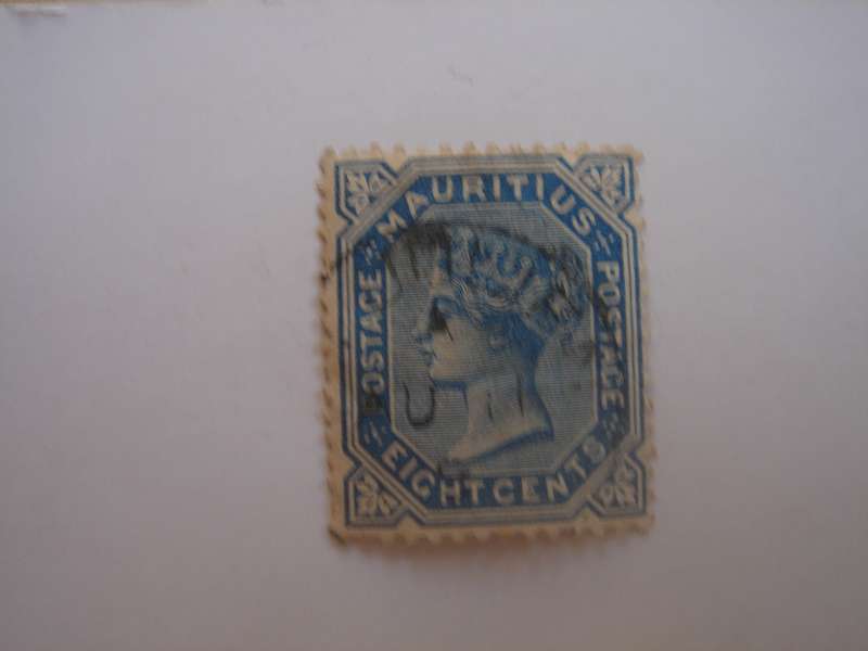 1879 Mauritius - Queen Victoria - SG112 used, stamped