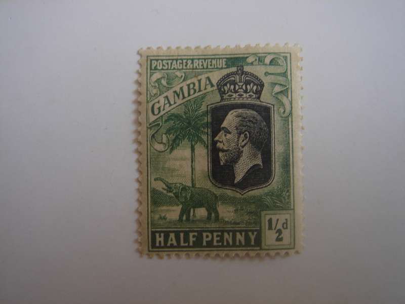 1922 Gambia - King George V - SG122 mint, hinged