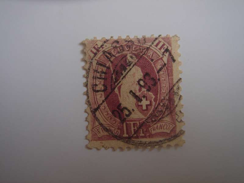 1882 Helvetia - SG175 used, stamped