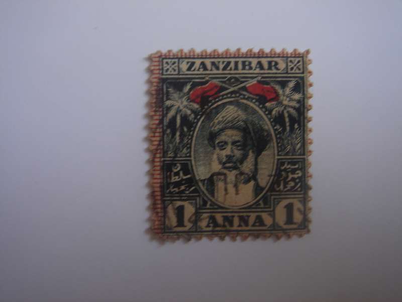 1899 Zanzibar - Sultan Seyyid SG189 used, stamped