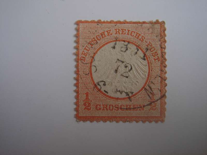 1872 Deutsches Reich MiNr 3 used, stamped