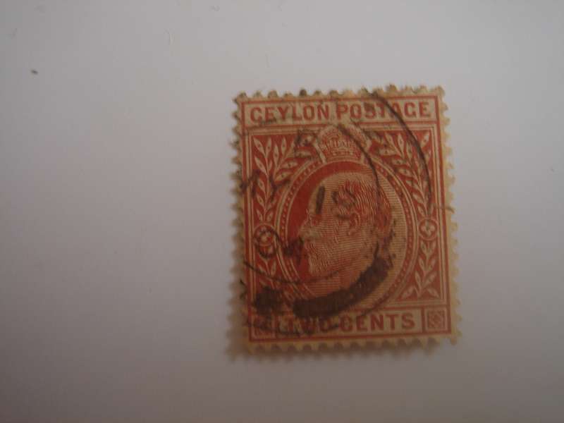 1903 Ceylon - King George V - SG277 used, stamped