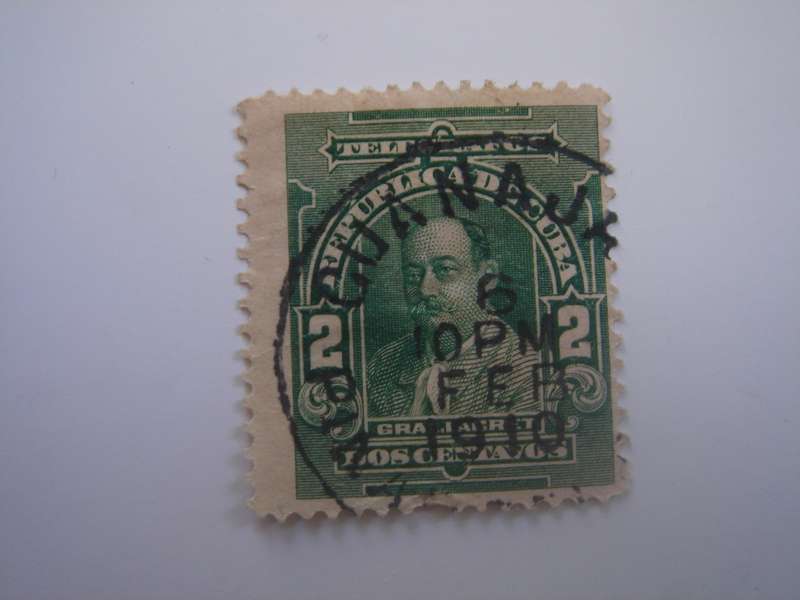 1910 Cuba Telegrafos - General Jacret 2 C used, stamped