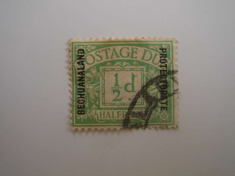 1926 Bechuanaland Protectorate - SG D 1 used, stamped