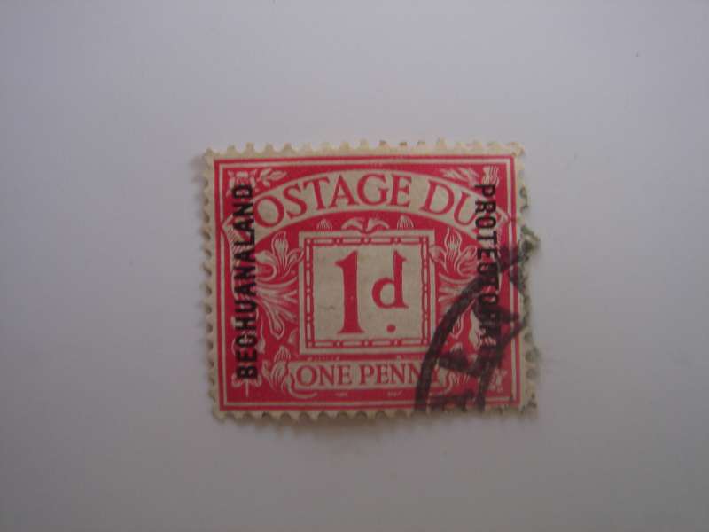 1926 Bechuanaland Protectorate - SG D 2 used, stamped