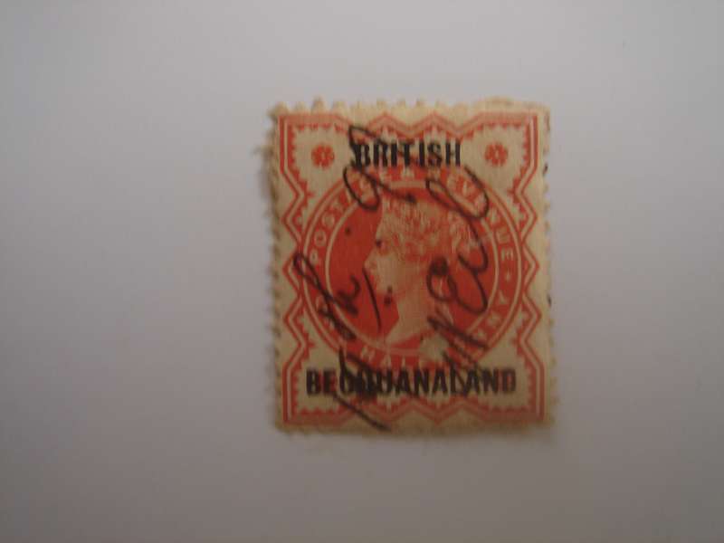 1887 British Bechuanaland - SG9 used, stamped