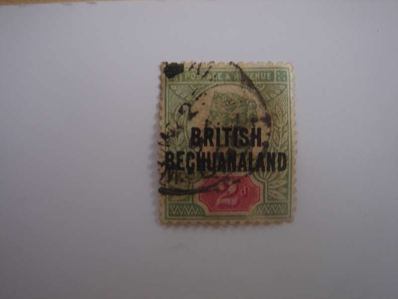 1891 British Bechuanaland - SG34 used, stamped