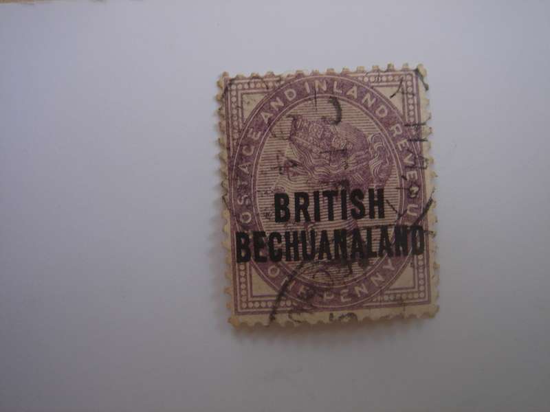 1891 Bechuanaland Protectorate - SG33 used, stamped