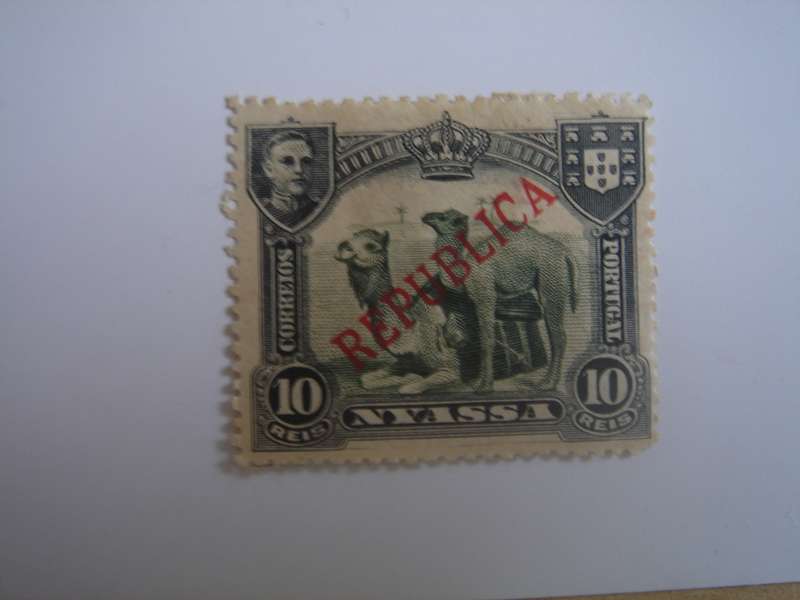 1911 Companhia do Nyassa optd SG55 used, not stamped