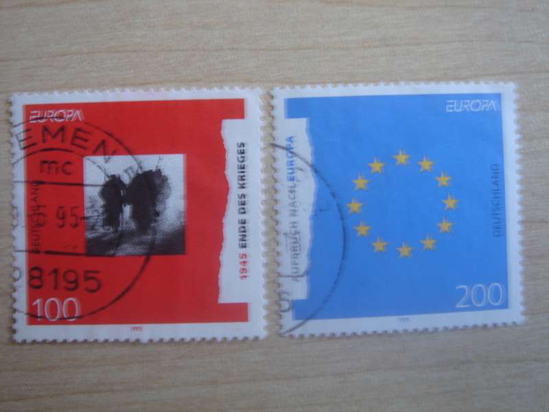 1995 Deutschland MiNr 1790-1791 used, stamped