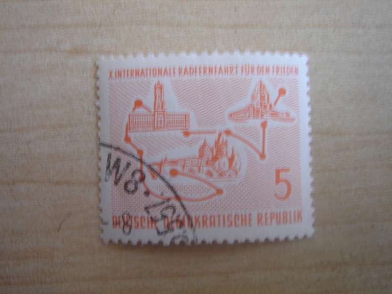 1957 DDR MiNr 568 used, stamped