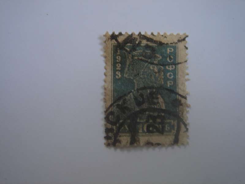 1923 USSR - Soldier Perf. SG323 used, stamped