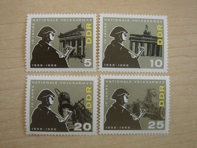 1966 DDR MiNr 1161-1164 MNH