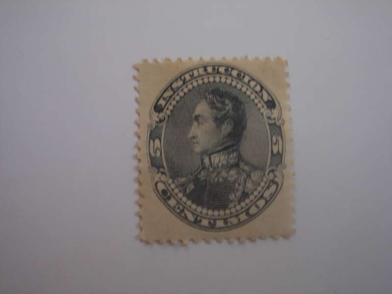 1893 Venezuela - Bolivar SG155 used, hinged