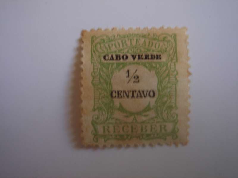 1921 Cape Verde Islands - Postage Due Stamp SG D252 unused, hinged