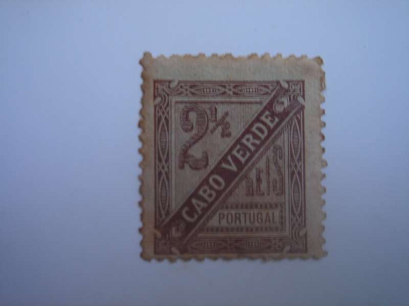 1893 Cape Verde Islands - Newspaper Stamp SG N37 unused, hinged
