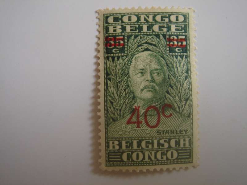 1931 Belgian Congo - HM Stanley optd SG171 unused, hinged